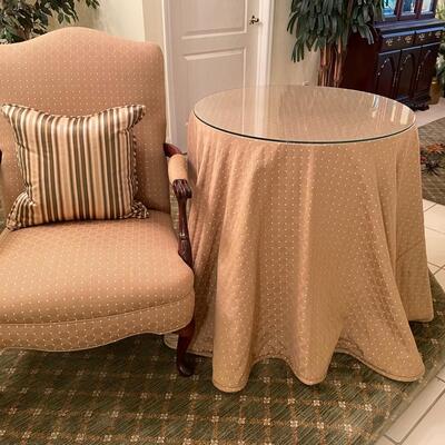Lot 35  Chair and Matching Table