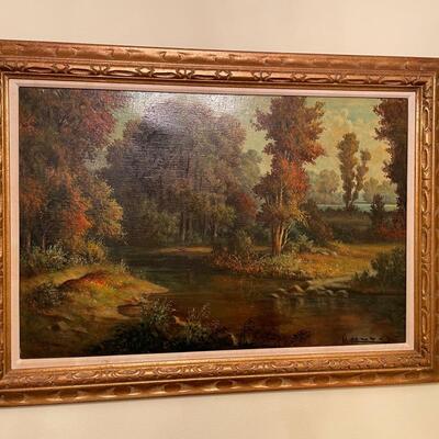 Lot 37  Landscape Painting