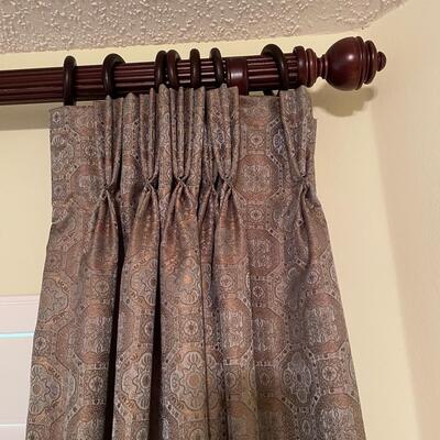 Lot 40  Two Pair of Custom Drapery Panels