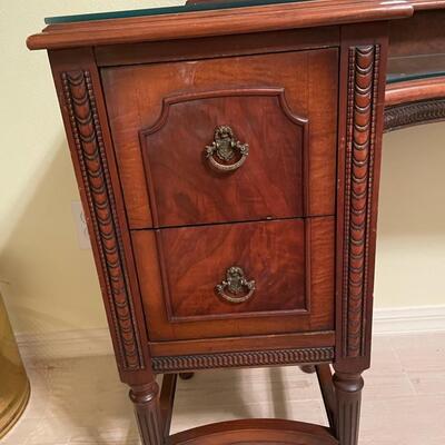 Lot 41-D  Antique Dressing Table with Mirror