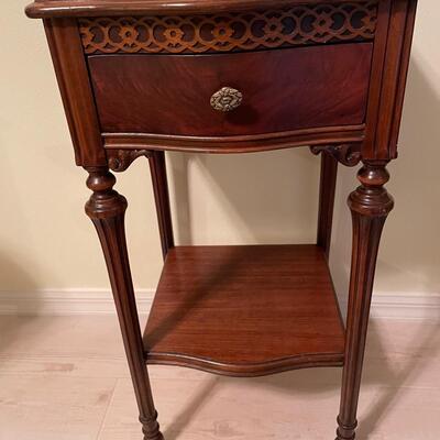 Lot 41-E  Antique Night Stand with Companion Pieces