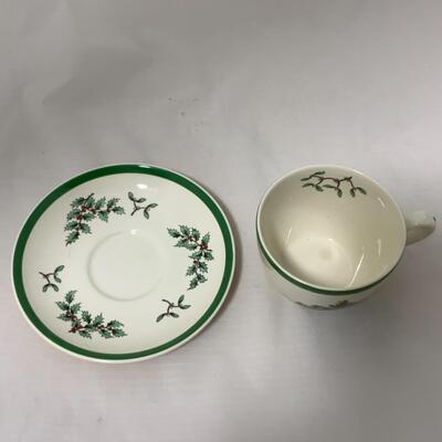 [95] SPODE | Tea Cups and Saucers | Set of 4