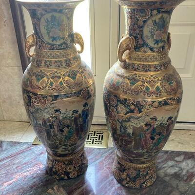 Royal Satsuma Vases