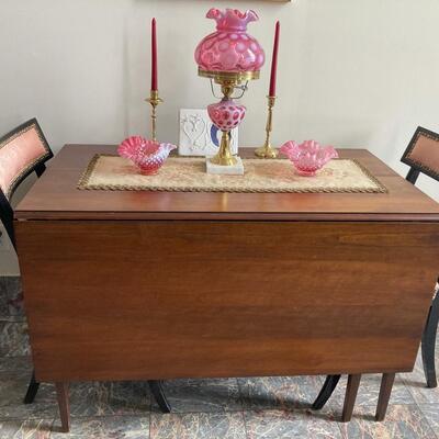 Cherry Drop Leaf Table