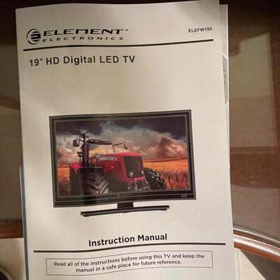 Lot 60  Element 19" TV