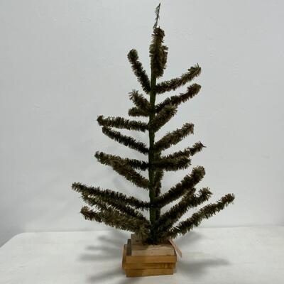 [116] VINTAGE | Consolidated Novelty Artificial Tree | Original Tag