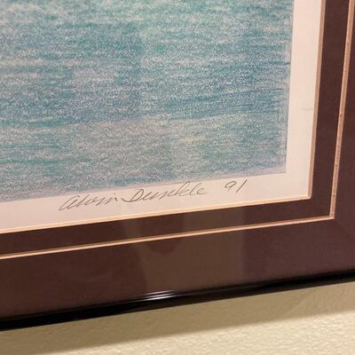 Lot 74  "Early Spring" Print by Dunkle