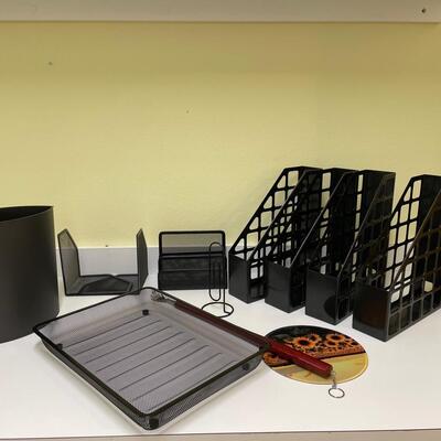 Lot 76  Office Accessories with mouse pad