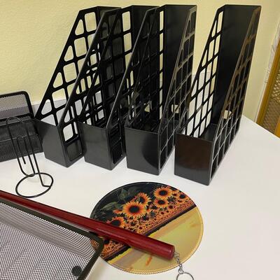 Lot 76  Office Accessories with mouse pad