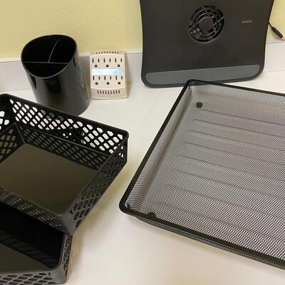 Lot 77  Office Accessories with Laptop Fan