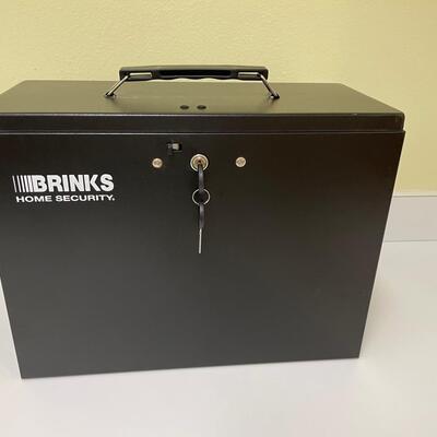 Lot 82  Locking, Metal File Box