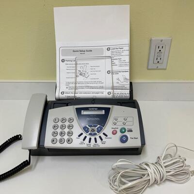 Lot 83  Brother Fax Machine