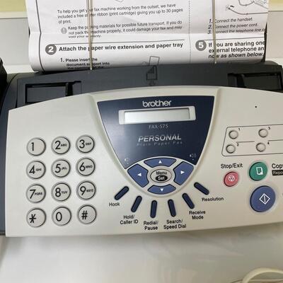 Lot 83  Brother Fax Machine