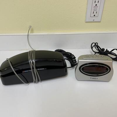 Lot 84  Phone and Alarm Clock