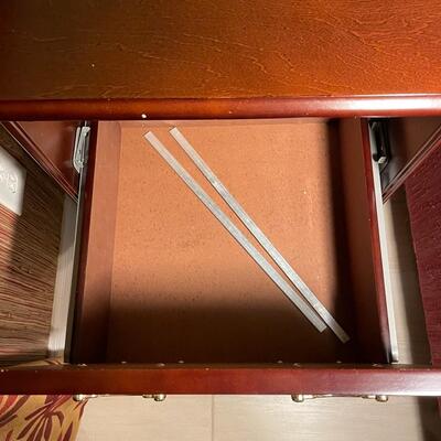 Lot 89  Decorative File Cabinet