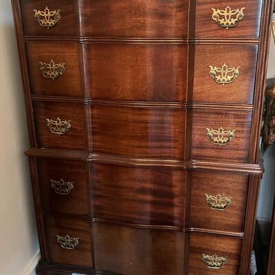 Kling Mahogany Chest on Chest