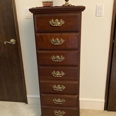 Mahogany 7 Drawer Lingerie Chest