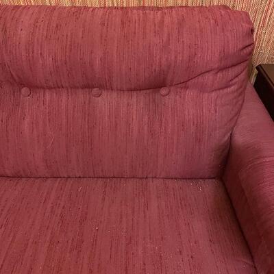 Lot 103  Sleeper Love Seat