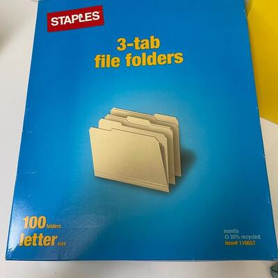 Lot 106  File Folders