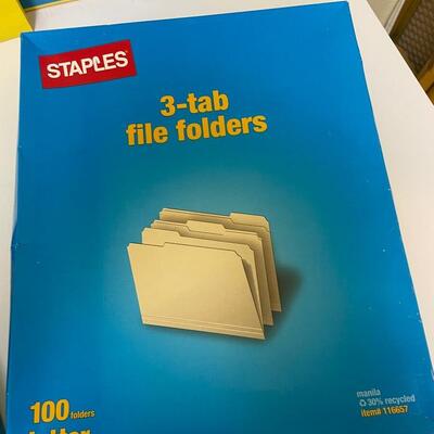 Lot 108  File Folders