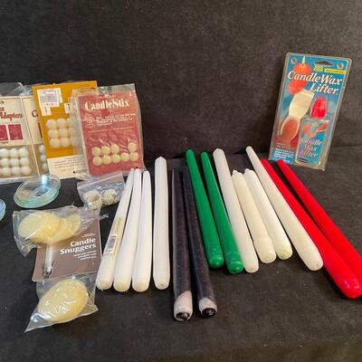Lot 145  Tapers and Candle Accessories