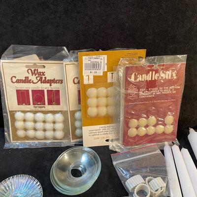 Lot 145  Tapers and Candle Accessories