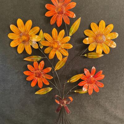 Lot 146  Metal Wall Decor