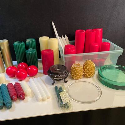 Lot 149  Huge lot of Misc Candles