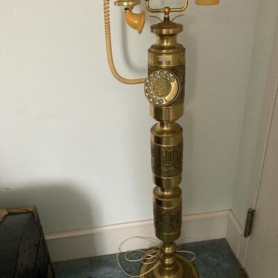 French style floor phone