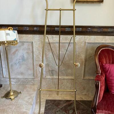 Brass Art Easel