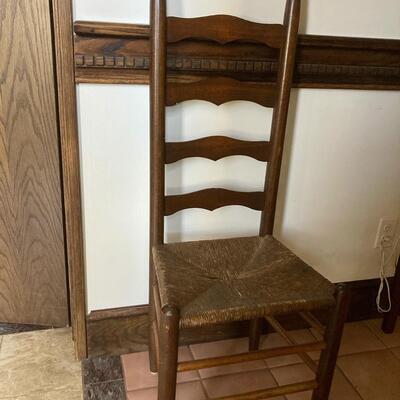 Ladder back chair