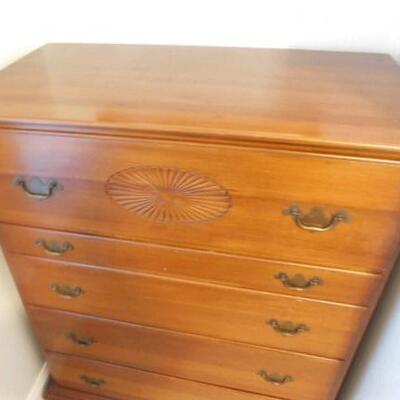 Nice Vintage Solid Cherry Chest of Drawers by Mabry Mills Mount Airy 