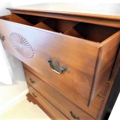 Nice Vintage Solid Cherry Chest of Drawers by Mabry Mills Mount Airy 