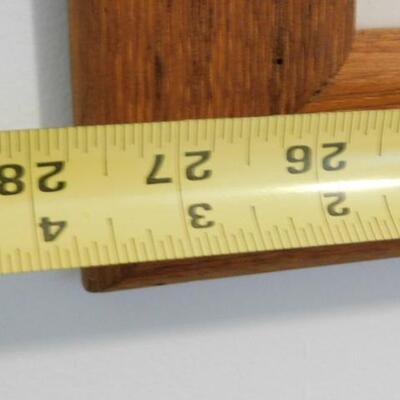 Chestnut Wood Frame Picture Wall Deor Signed and Limited Series