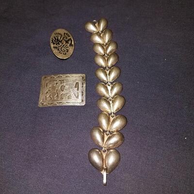 Vintage Sterling Jewelry Lot K