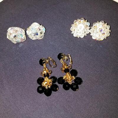 Vintage earring jewelry Lot O