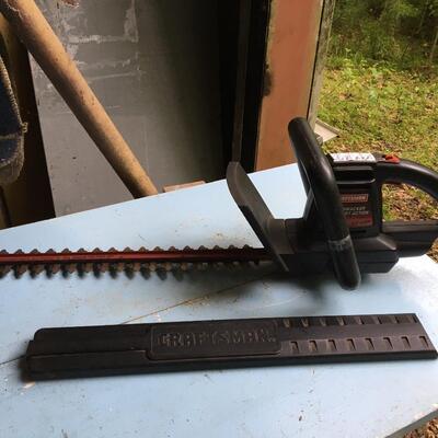 Craftsman 20â€ working bushwacker, electric 3 amps