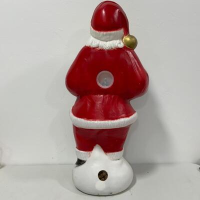 [144] VINTAGE | Santa Blow Mold | Outdoor Decor