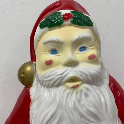 [144] VINTAGE | Santa Blow Mold | Outdoor Decor