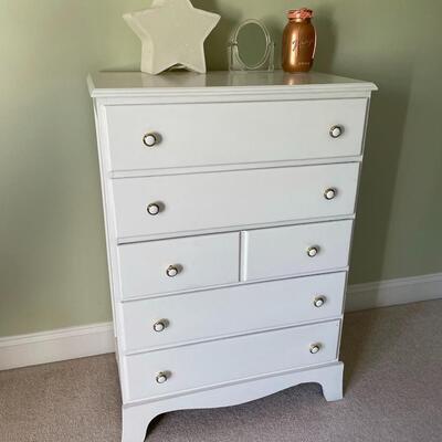 White dresser
