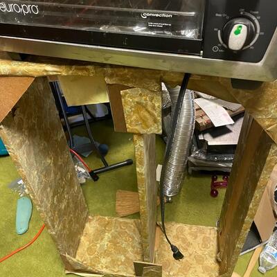 lot 332- shelf, euro pro convection oven
