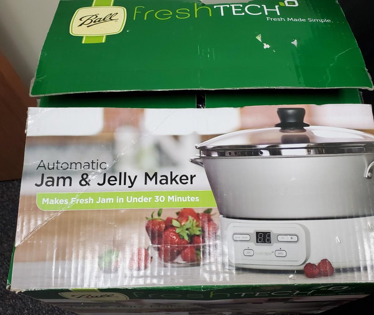 Fresh Tech Jam & Jelly Maker NIB