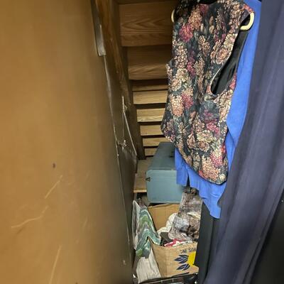 lot 337- closet with misc. contents