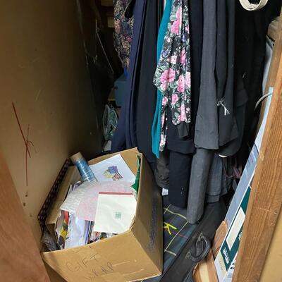 lot 337- closet with misc. contents