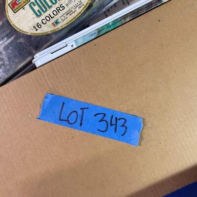 lot 343- shelves, all misc. tools and electronics
