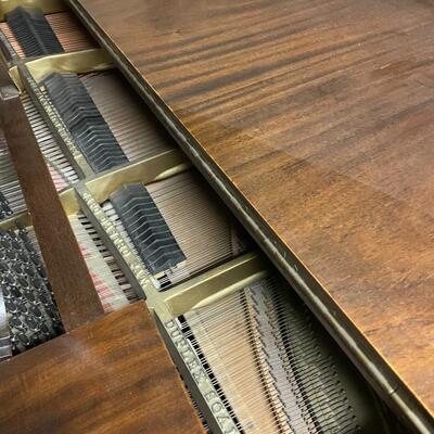 lot 350- Steinway and Sons piano 1920 walnut model L serial #203831 appraised $21,520.00