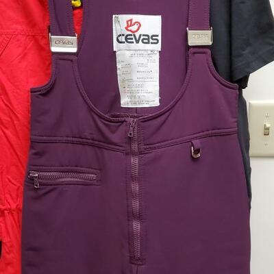1970 style CEVAS ski bib 