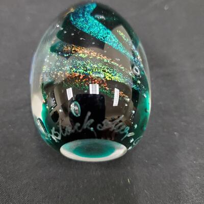 Franklin Mint Collection of Blown Glass Eggs