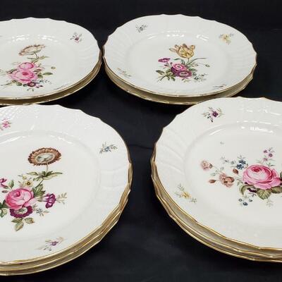 Royal Copenhagen Luncheon plates - 10