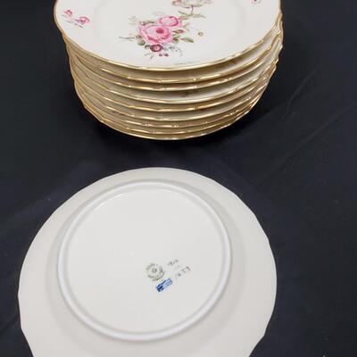 Royal Copenhagen Luncheon plates - 10